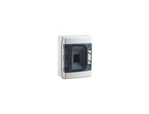Rozdzielnica modułowa 1x4 ECOLOGY IP65 ABS (1500V DC) PE+N CDN4PT/RR