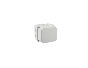 IP65 Puszka hermetyczna wysoka LIGHT 167x191x160 pokrywa pełna, z dławicami (6xM25, 4xM40)