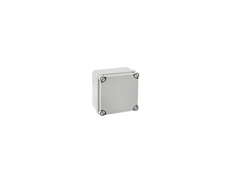 IP65-IP67 Puszka hermetyczna LIGHT 113x113x68 pokrywa pełna, z osłabieniami (7xM25)