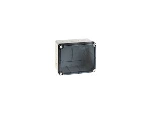 IP65-IP67 Puszka hermetyczna LIGHT 155x179x100 pokrywa transparentna, z osłabieniami (6xM25, 4xM40)