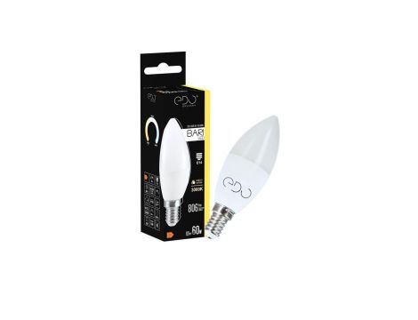 Żarówka BARI LED 8,5W WW świeczka, E14, 3000K, 806lm, 220-240V EDO777665 EDO