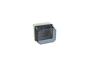 IP65-IP67 Puszka hermetyczna wysoka LIGHT 155x179x160 pokrywa transparentna, gładka