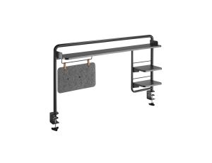 Półka do biurka Ergo Office, zaciskana, ER-452