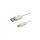 Kabel SAVIO CL-126 (USB typu C - USB 2.0 typu A 1m kolor biały)