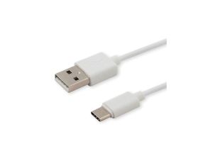 Kabel SAVIO CL-125 (USB typu C - USB 2.0 typu A 1m kolor biały)