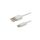 Kabel SAVIO CL-125 (USB typu C - USB 2.0 typu A 1m kolor biały)