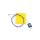 Termopara typ J do +200C 2m kabel 2m, Miedziane IEC
