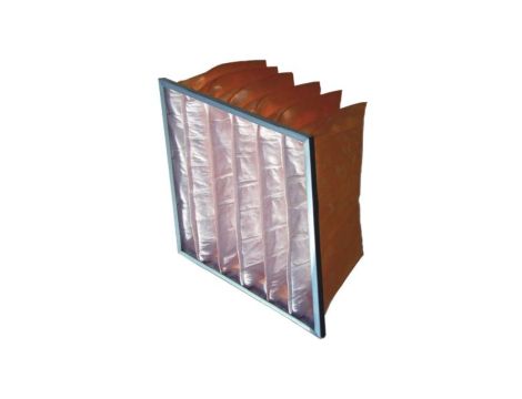 Filtr powietrza HVAC kieszeniowy, F6, M5, 592 x 592 x 350mm, RS PRO