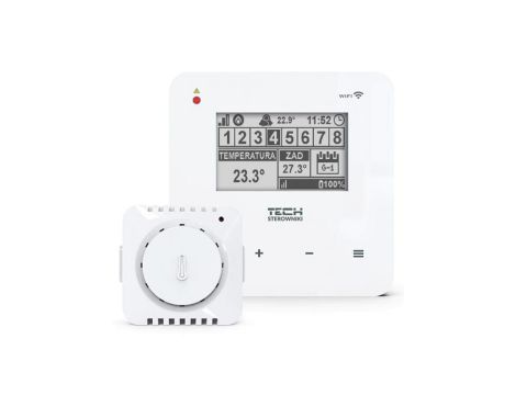 TECH T-5Z WiFi - Regulator pokojowy z WiFi podtynkowy