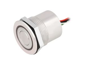 Przełącznik wandaloodporny Poz: 2 SPST-NO 0,05A/24VDC IP65 1241.6403