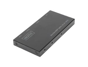 Rozgałęźnik HDCP 2.2,HDMI 2.0 czarny HDMI gniazdo x2 DS-45322