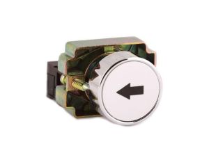 Przycisk sterowniczy z symbolem strzałki czarny GB2-3341