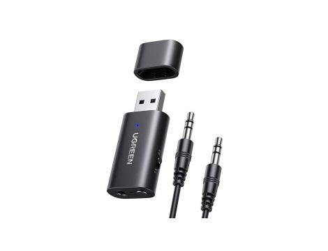 Ugreen transmiter nadajnik / odbiornik Bluetooth 5.1 bezprzewodowy adapter audio 3,5 mm mini jack cz