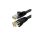 Kabel Ugreen NW102 50179 płaski sieciowy LAN Ethernet Cat. 6 12m - czarny