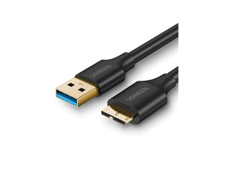 Kabel Ugreen US130 10841 USB-A 3.0 - micro USB-B 1m - czarny