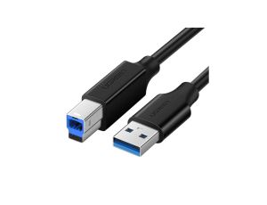 Kabel Ugreen US210 10372 do drukarki USB-A 3.0 / USB-B 5Gbps 2m - czarny