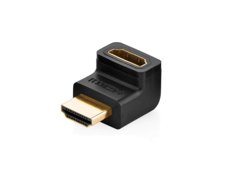 Ugreen adapter przejściówka HDMI (męski) - HDMI (żeński) czarny (HD112)