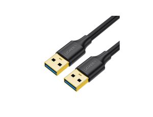 Kabel Ugreen US128 10370 USB-A 3.0 / USB-A 3.0 5Gb/s 1m - czarny