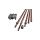 Uziom kompletny kuty pomiedziowany / miedziowany St/Cu powłoka 250um Cu 14,2 mm 6m