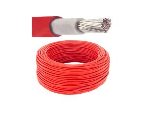 Kabel solarny fotowoltaiczny H1Z2Z2-K 1,0/1,5kV 4mm2 czerwony NEKU /50m/