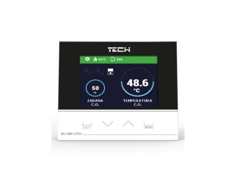 TECH ST-391 - Sterownik do kominka z programem zPID + przepustnica fi 150