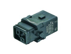 Złącze Han 1A prostokątne żeńskie 2pin +PE 09100022706