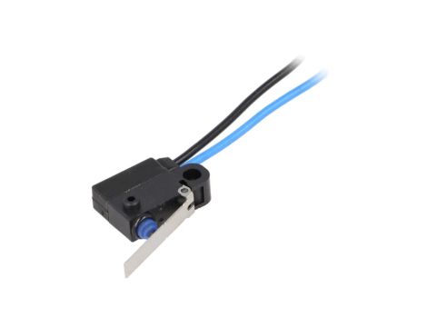 Mikroprzełącznik SNAP ACTION z dźwignią SPST-NO 0,1A/125VAC D2HW-C223MR