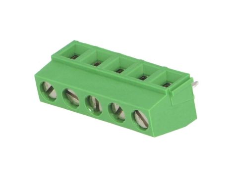 Listwa zaciskowa do PCB kątowa 90 5mm sposobów 5 na płytkach PCB 0,031,5mm2 282836-5