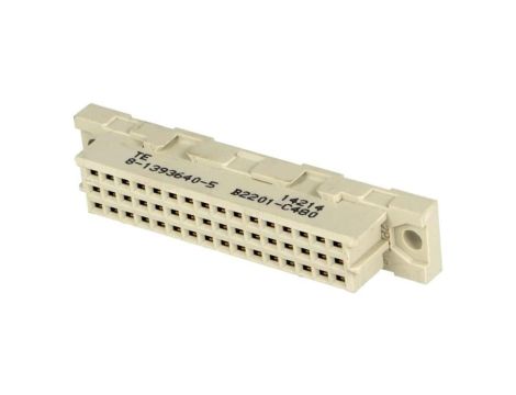 Wtyk DIN 41612 Typ: C żeńskie 48-pin a+b+c THT proste 8-1393640-5