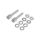 Zestaw śrub do D-Sub Dł.gwintu 14,2mm Gwint UNC4-40 215072-2