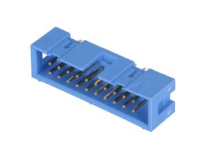 Gniazdo IDC męskie 20-pin proste THT złocony 2,54mm 2-1761603-7