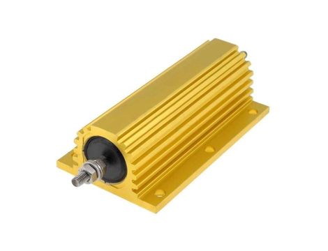 Rezystor drutowy z radiatorem przykręcany 300W 10 Ohm 1630027-3