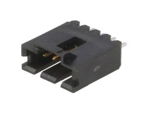 Gniazdo przewód-płytka męskie AMPMODU MTE 2,54mm 4-pin THT 5-104362-3