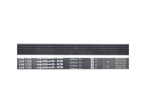 Optibelt - Pas wielorowkowy 6PK 1725 RBK 1725 x 21.36 x 4.6