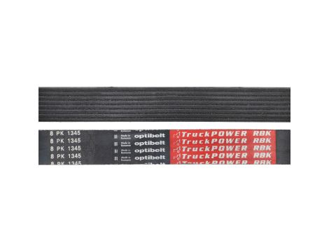 Optibelt - Pas wielorowkowy 8PK 1345 TRUCK POWER 1345 x 28.48 x 4.6