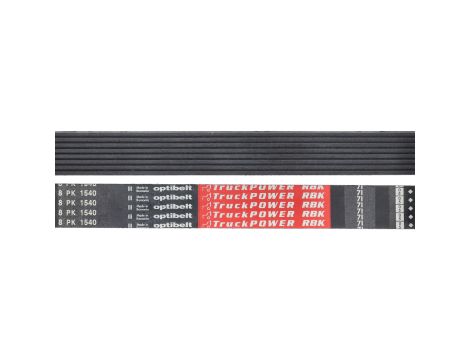 Optibelt - Pas wielorowkowy 8PK 1540 TRUCK POWER 1540 x 28.48 x 4.6