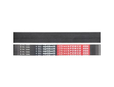 Optibelt - Pas wielorowkowy 8PK 1550 TRUCK POWER 1550 x 28.48 x 4.6