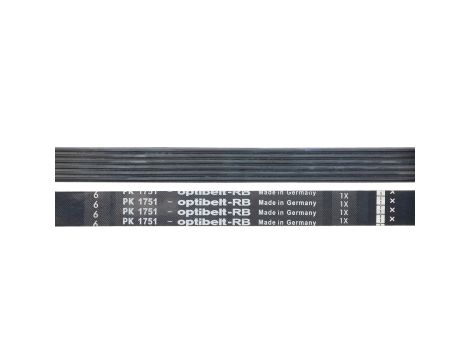 Optibelt - Pas wielorowkowy 6PK 1751 RBK 1751 x 21.36 x 4.6