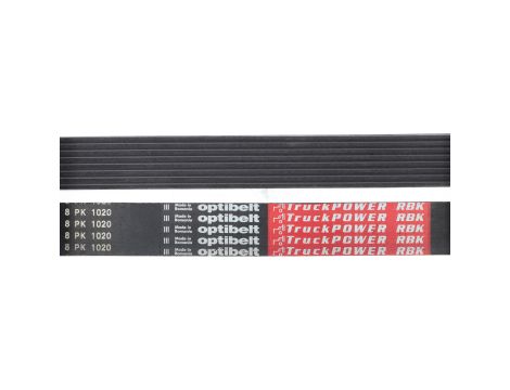 Optibelt - Pas wielorowkowy 8PK 1020 TRUCK POWER 1020 x 28.48 x 4.6