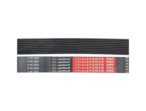 Optibelt - Pas wielorowkowy 9PK 2080 TRUCK POWER 2080 x 32.04 x 4.6