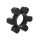 Optibelt - Wkładka HRC 230 NBR 80A (CZARNA) 225 x 59.5