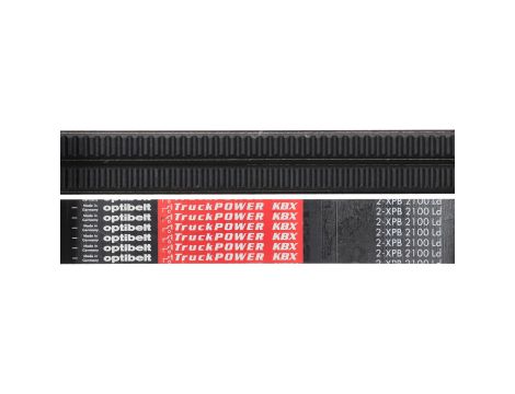 Optibelt - Pas klinowy zespolony 2XPB 2100 TM 2100 x 38 x 15.6