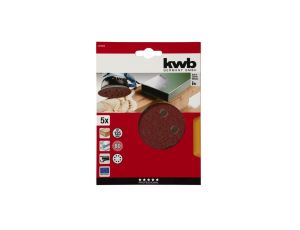 Papier ścierny na rzep ŚR. 125mm, K-80 49491908