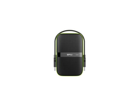 Dysk zewnętrzny Silicon Power Armor A60 5TB 2.5iquot USB 3.25400 obr/min Green-Black