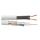 Kabel koncentryczny CCTV K-60+2x0.50 /200m/