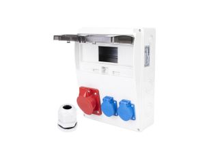 VIPLAST Rozdzielnica 11-modułowa Gniazdo 2x230V 1x16A/5