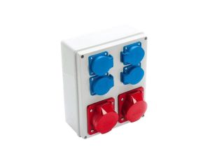 VIPLAST Rozdzielnica Gniazdo 2x32/5 + 4x250V