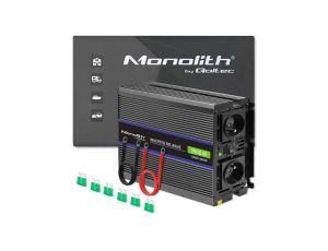 Qoltec Przetwornica napięcia Monolith 3000 MS Wave 12V na 230V 1500/3000W USB