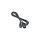 Kabel zasilający Akyga AK-PC-03A przedłużacz CCA IEC C13 / C14 1.8 m