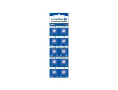10x bateria alkaliczna mini everActive AG4 G4 LR626 LR66